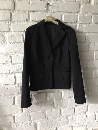 Oggi collection черный школьный пиджак 10-13 лет