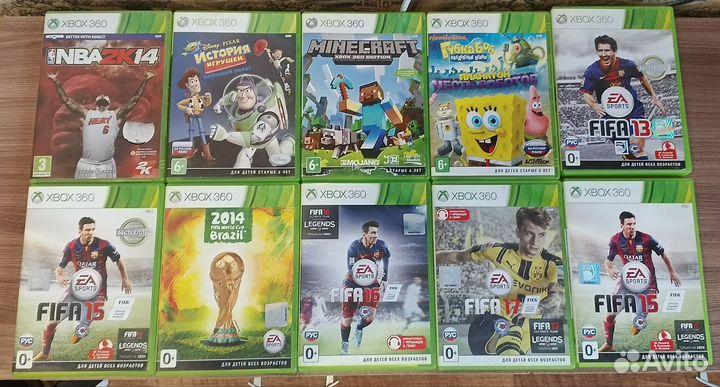 Диски для Xbox 360. Лицензионные