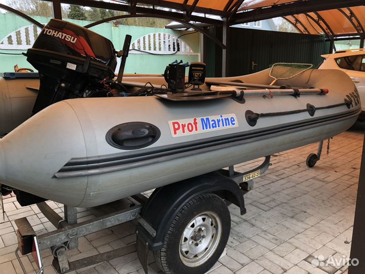 Лодка ProfMarine+Мотор Tohatsu+Прицеп мзса