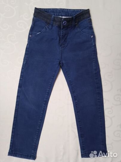 Джинсы для мальчиков, размер 128