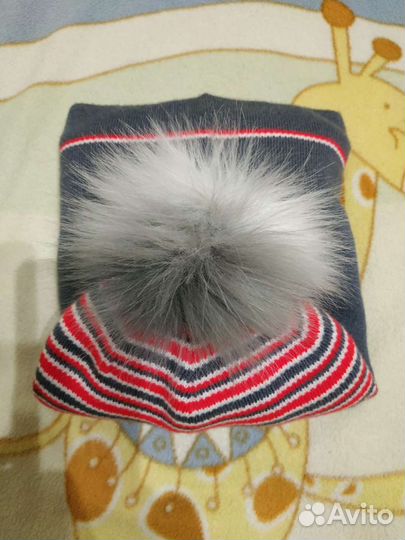 Шапка шлем зимняя р.50-52