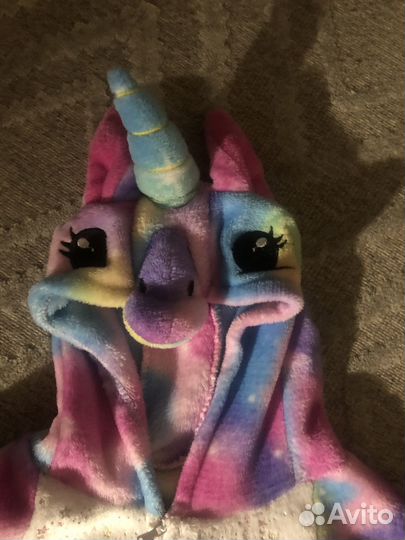 Кигуруми единорог,140-146