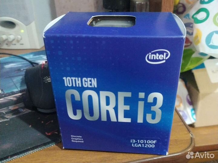 Процессор intel core i3 10100f