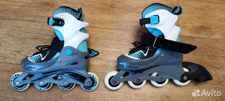 Роликовые коньки раздвижные, р-р 30-33