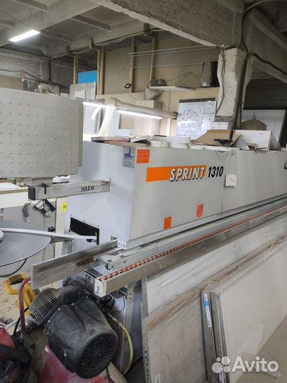 Кромкооблицовочный станок бу