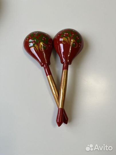 Деревянные ложки Хохлома