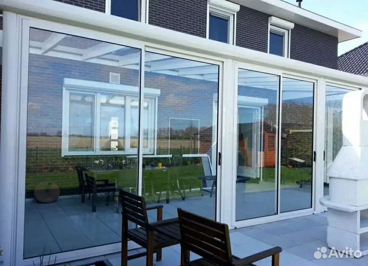 Раздвижные окна для дачи, дома, террасы, веранды