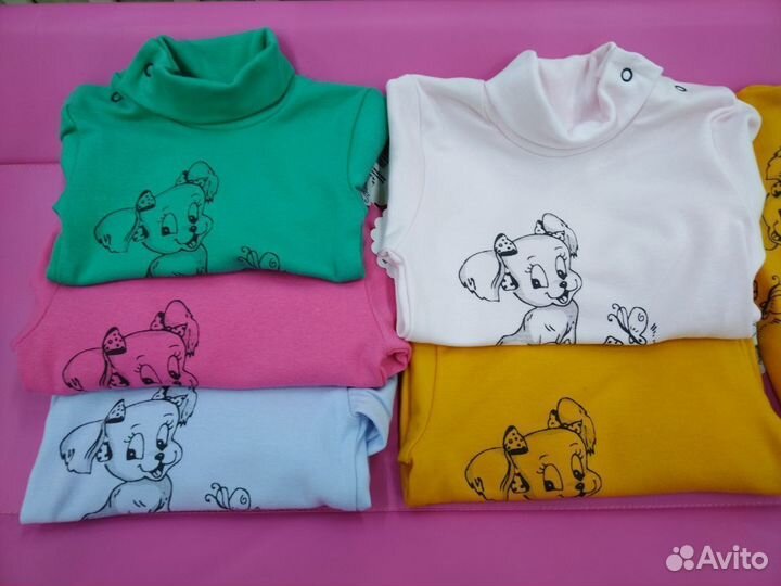 Водолазка для девочки 68 - 92 роста