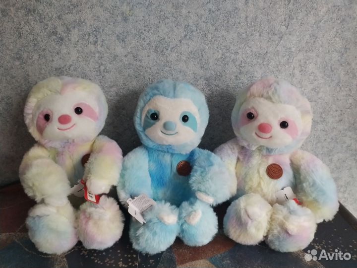 Мягкие игрушки новые Мишки, единороги,драконы, кот