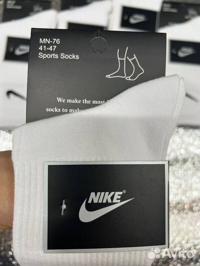 Носки nike высокие