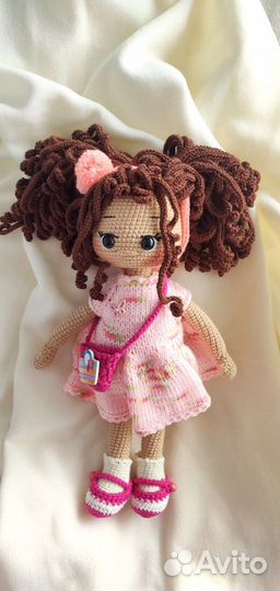 Кукла - вязаная игрушка ручной работы