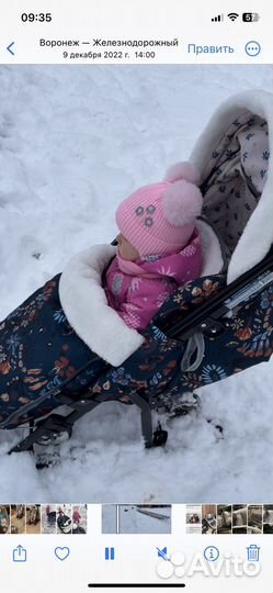 Санки-коляска Ника 7-5