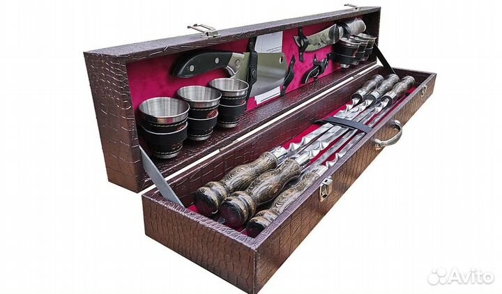 Шампура подарочные Подарочный набор для мужчин