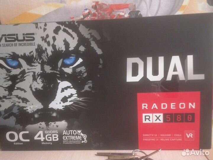 Видеокарта rx 580 4gb gddr5