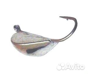 Мормышка вольф. Банан d3,0 с намоткой и куб хамеле