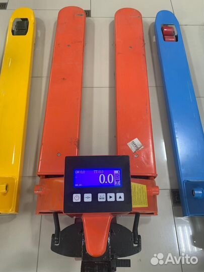 Рохля с весами, гидравлическая тележка