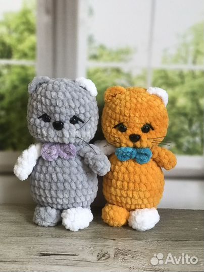 Вязаные игрушки ручной работы