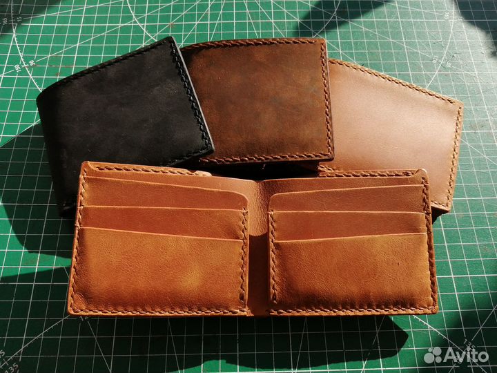 Кошелек мужской из натуральной кожи
