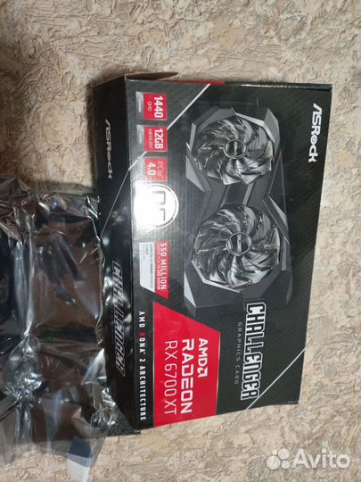 Видеокарта rx6700xt