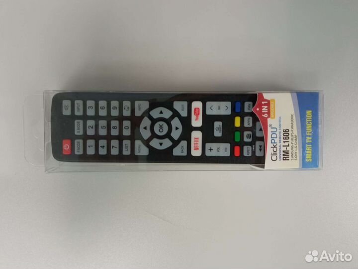 Новый универсальный пульт rm-l1606