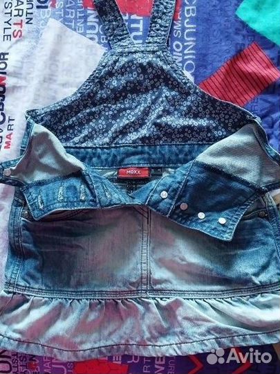 Джинсовый сарафан Mexx для девочки 116-122