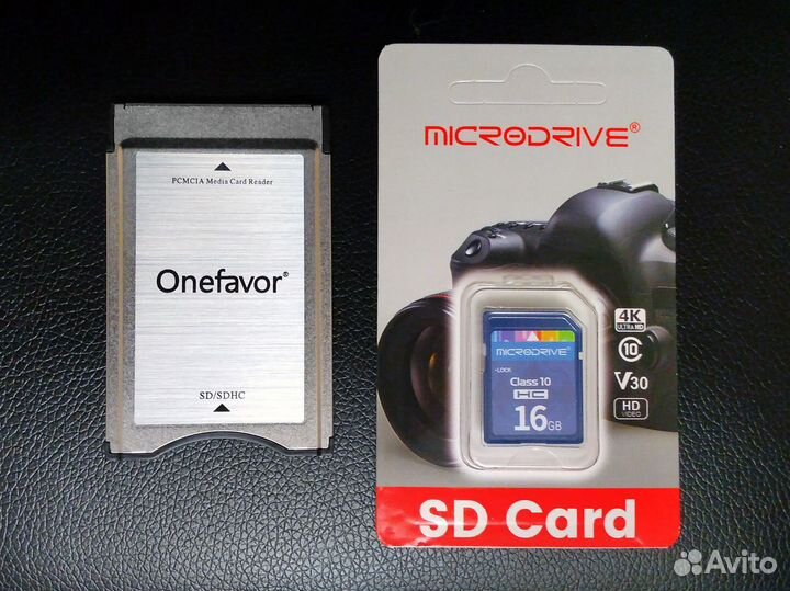 SD-pcmcia адаптер для Mercedes