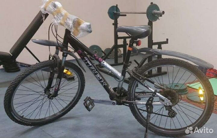 Велосипед Trek 3900 Lady и аксессуары