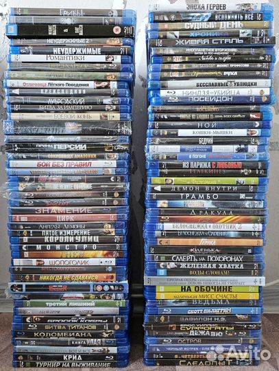 Коллекция Blu Ray #1 Лицензия Назад в Будущее и др