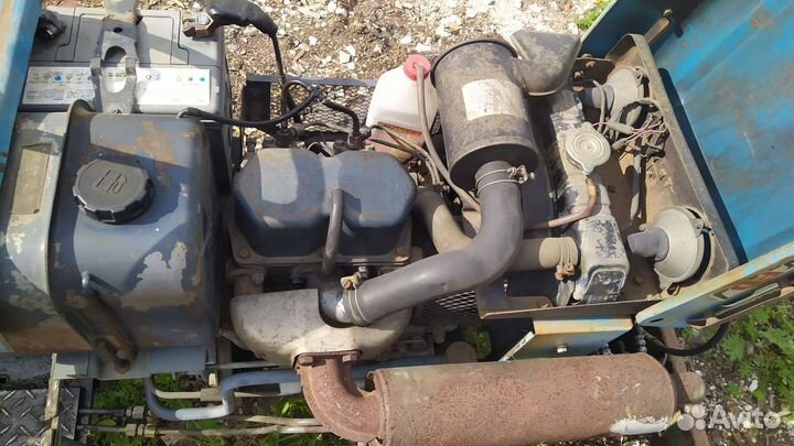 Мини-трактор Mitsubishi D1500, 1990