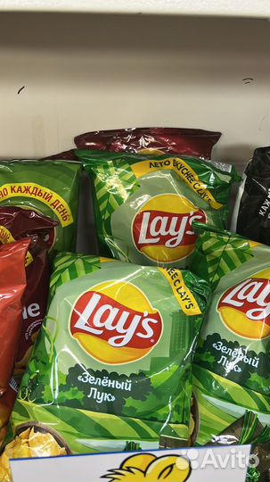 Чипсы lays 140г
