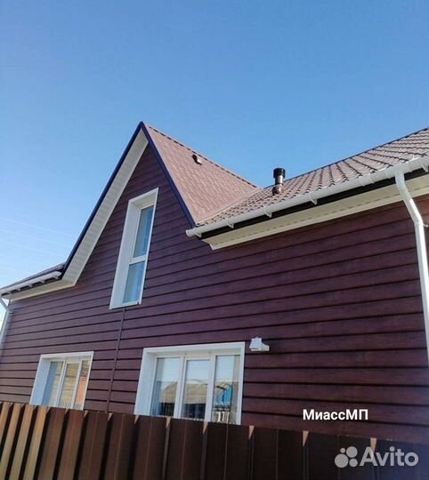 Сайдинг металлический евробрус