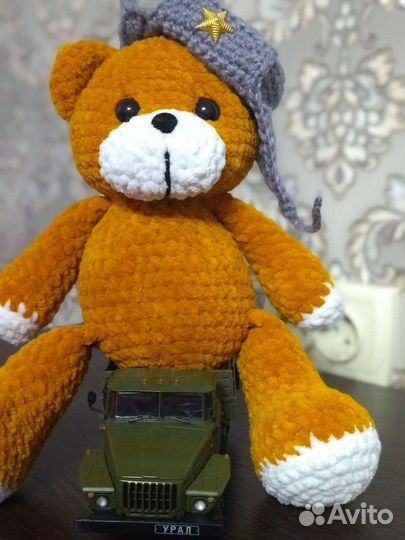 Вязаные игрушки ручной работы