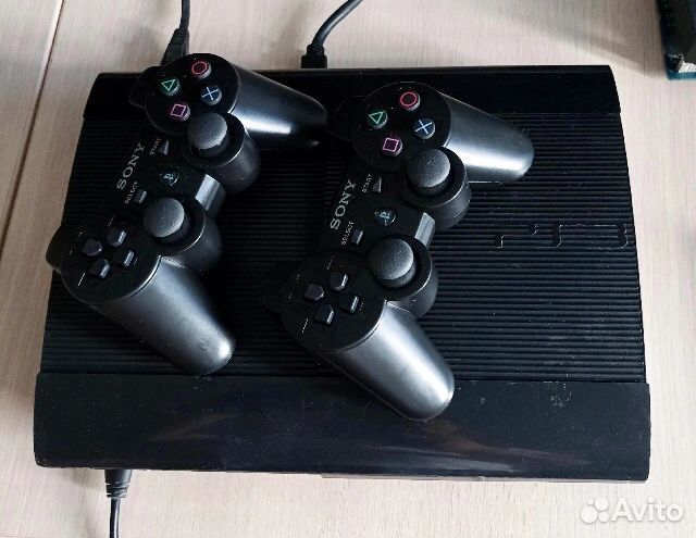 Ps3 супер слим прошита с играми 35шт