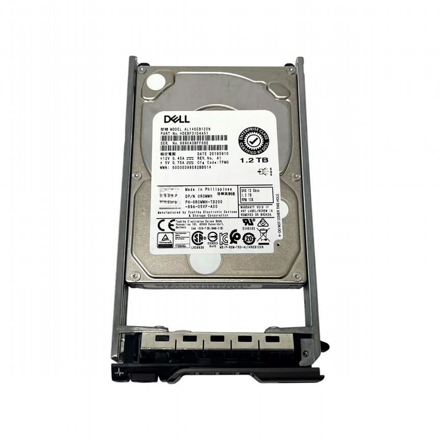 [R0MWH] Жесткий Диск Dell 1,2tb Sas 2,5" Hdd R0mwh