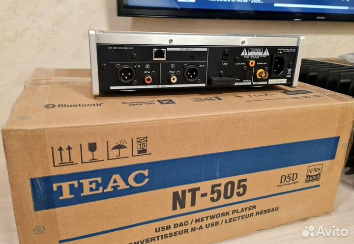 Teac NT-505 dual ak4497