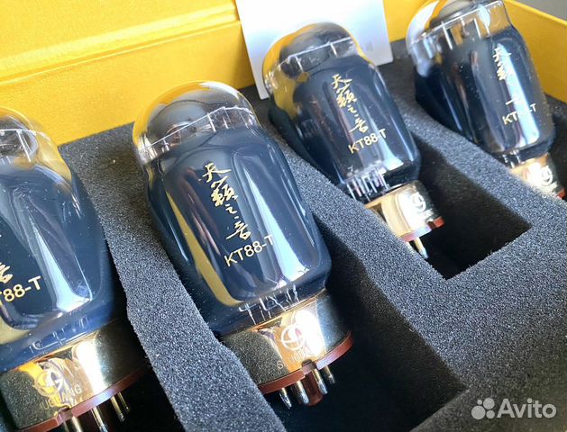 Радиолампы Shuguang KT88-T квартет объявление продам