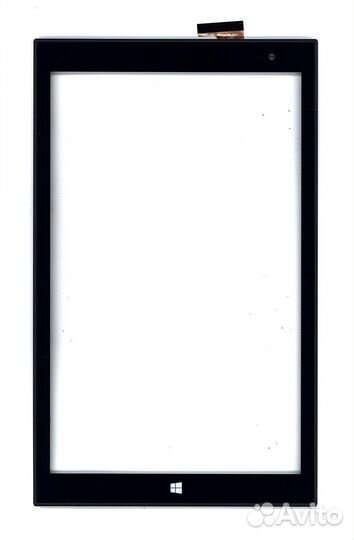 Тачскрин для Irbis TW43 черный с рамкой
