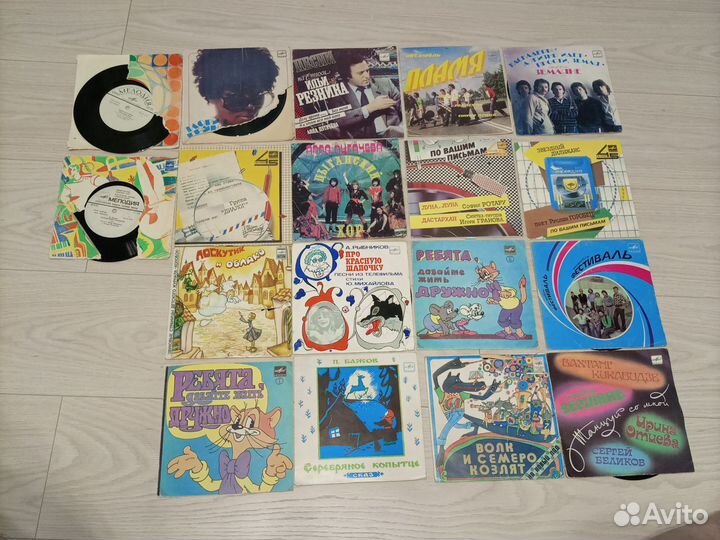Виниловые пластинки СССР