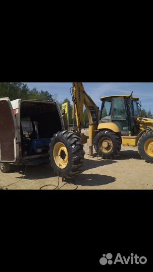 Выездной грузовой шиномонтаж 24 часа