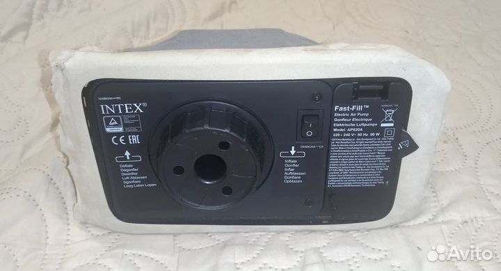 Насос электрический для диванов lntex на 220v
