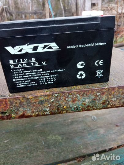Аккумулятор volta ST 12-9