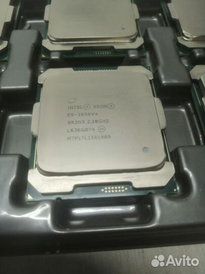 Процессор Intel Xeon E5-2650V4 (12 ядер/24 потока)