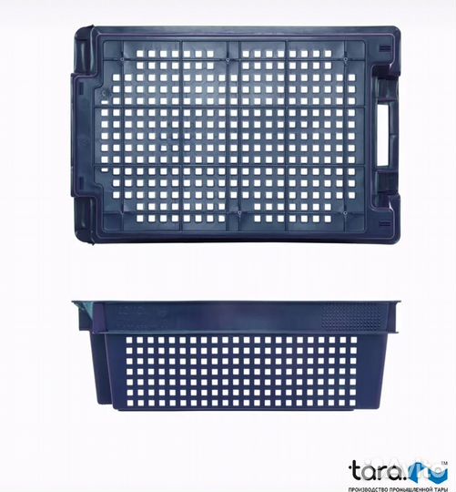 Ящик овощной 600х400х200 1,4кг. 2шт