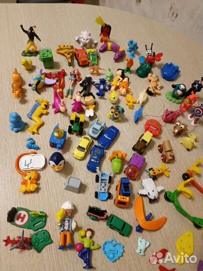 Игрушки из киндера 90-х