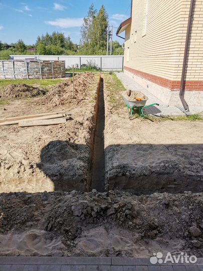 Ливневка дренаж участка