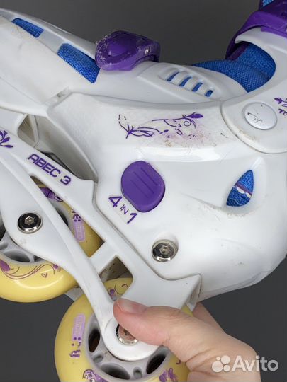 Роликовые коньки Re:Action Б/У