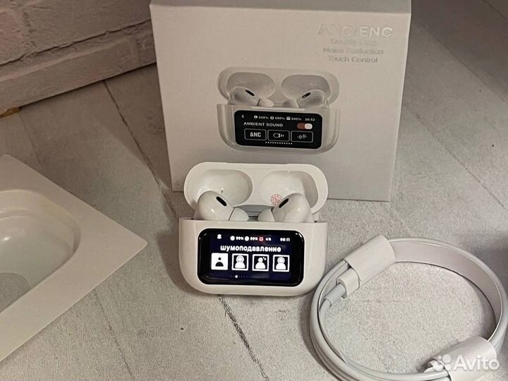 Беспроводные наушники с сенсором