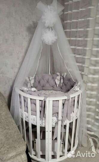Бортики в кроватку новые
