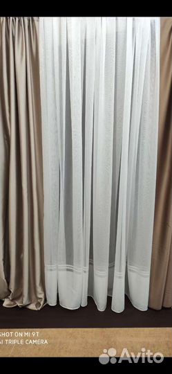 Тюль бамбук