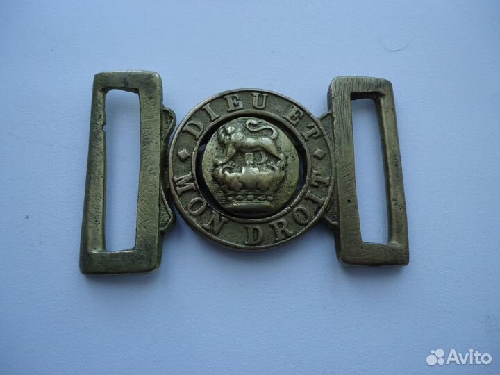 Военная пряжка Англия 1878-1880